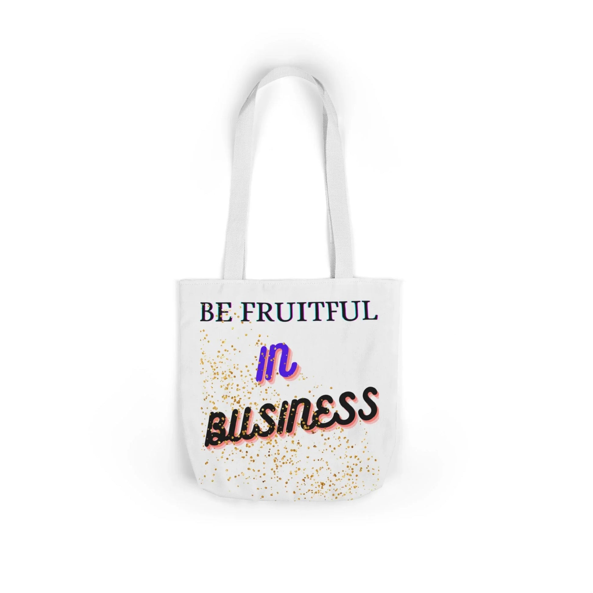 Canvas Tote Bag, 5-Color Straps: Designed For Businesses Baddies!