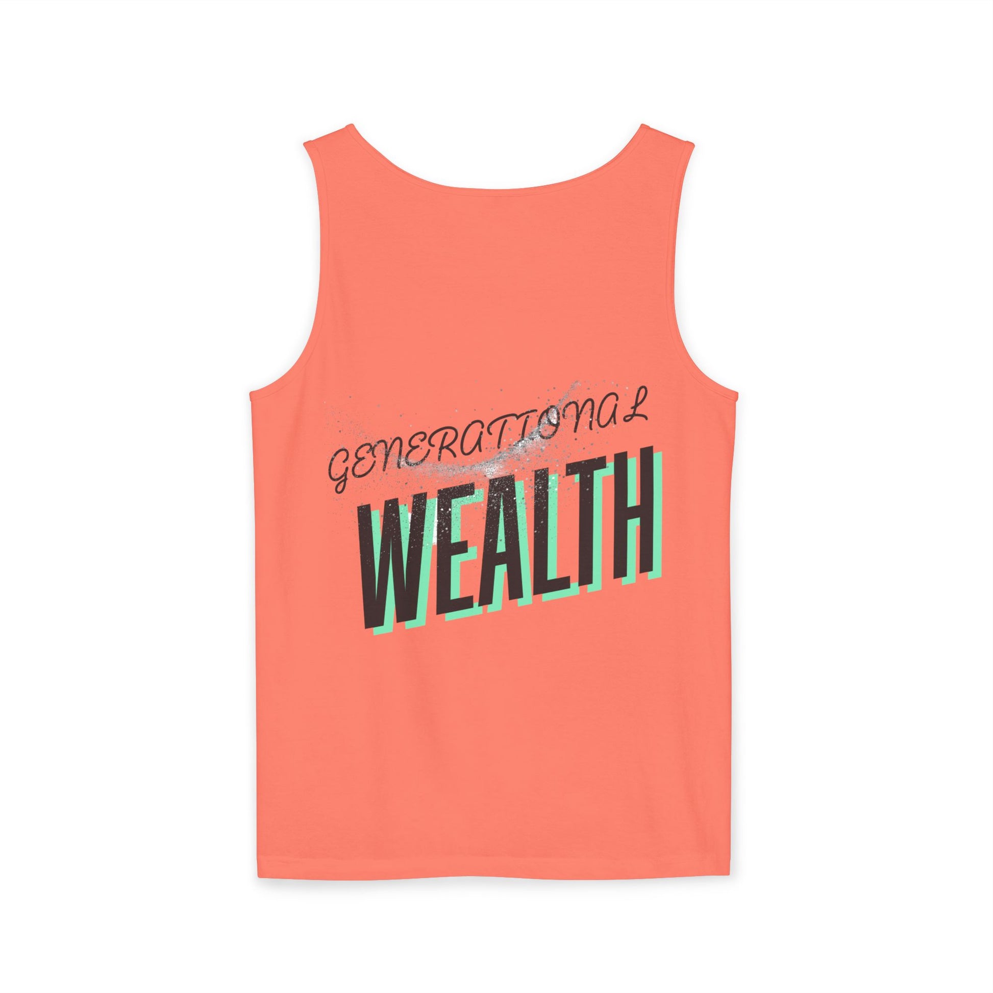 Create Generational Wealth with this Unisex Garment-Dyed Tank Top