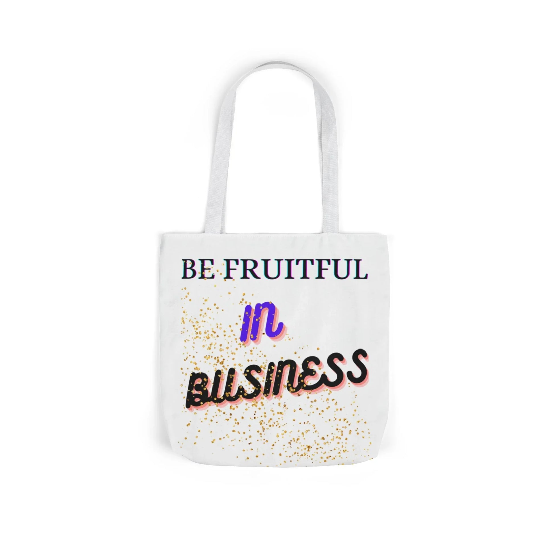 Canvas Tote Bag, 5-Color Straps: Designed For Businesses Baddies!