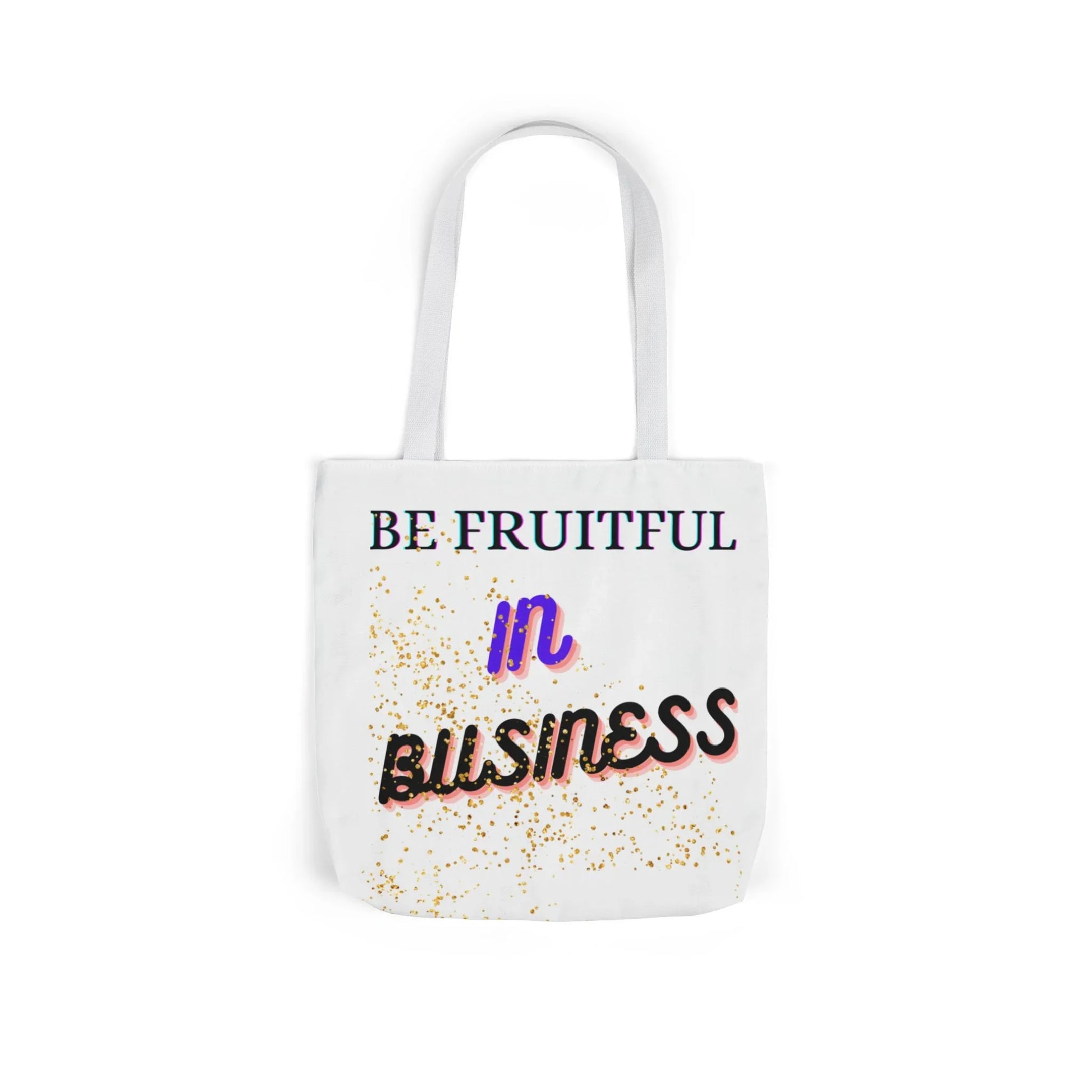 Canvas Tote Bag, 5-Color Straps: Designed For Businesses Baddies!