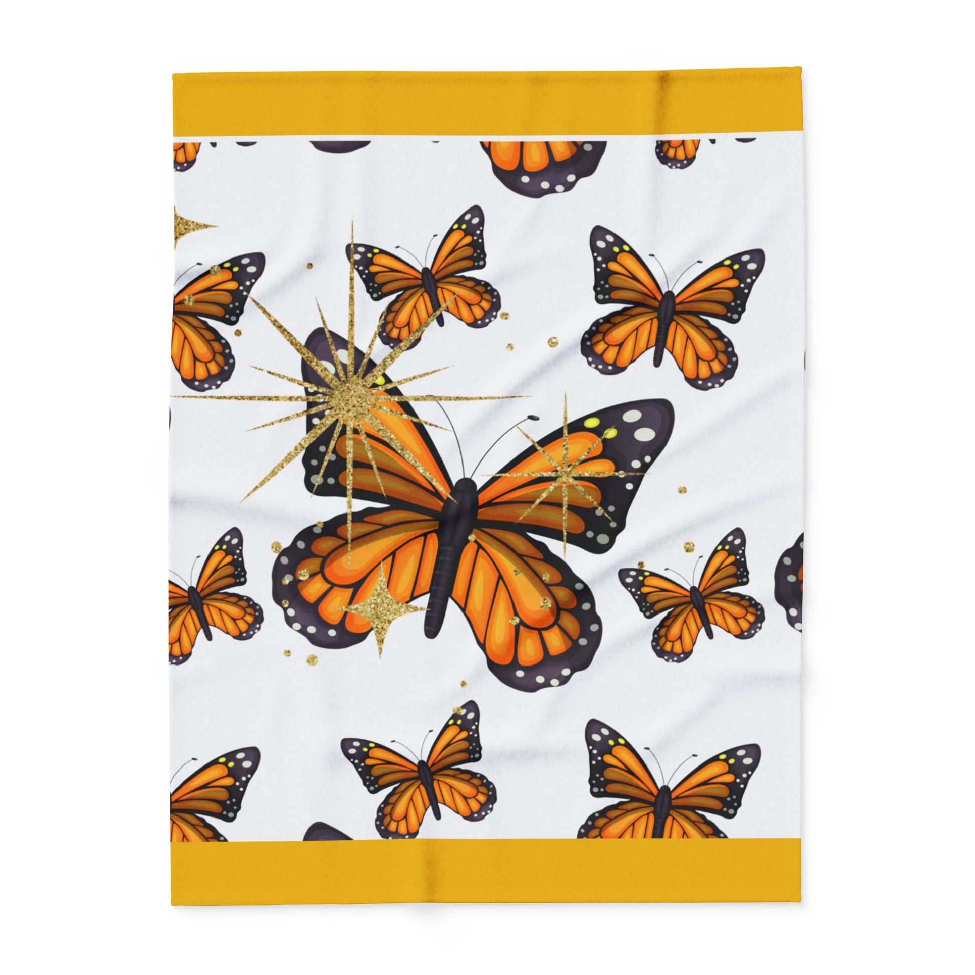 Butterfly Designed Arctic Fleece Blanket 🦋
