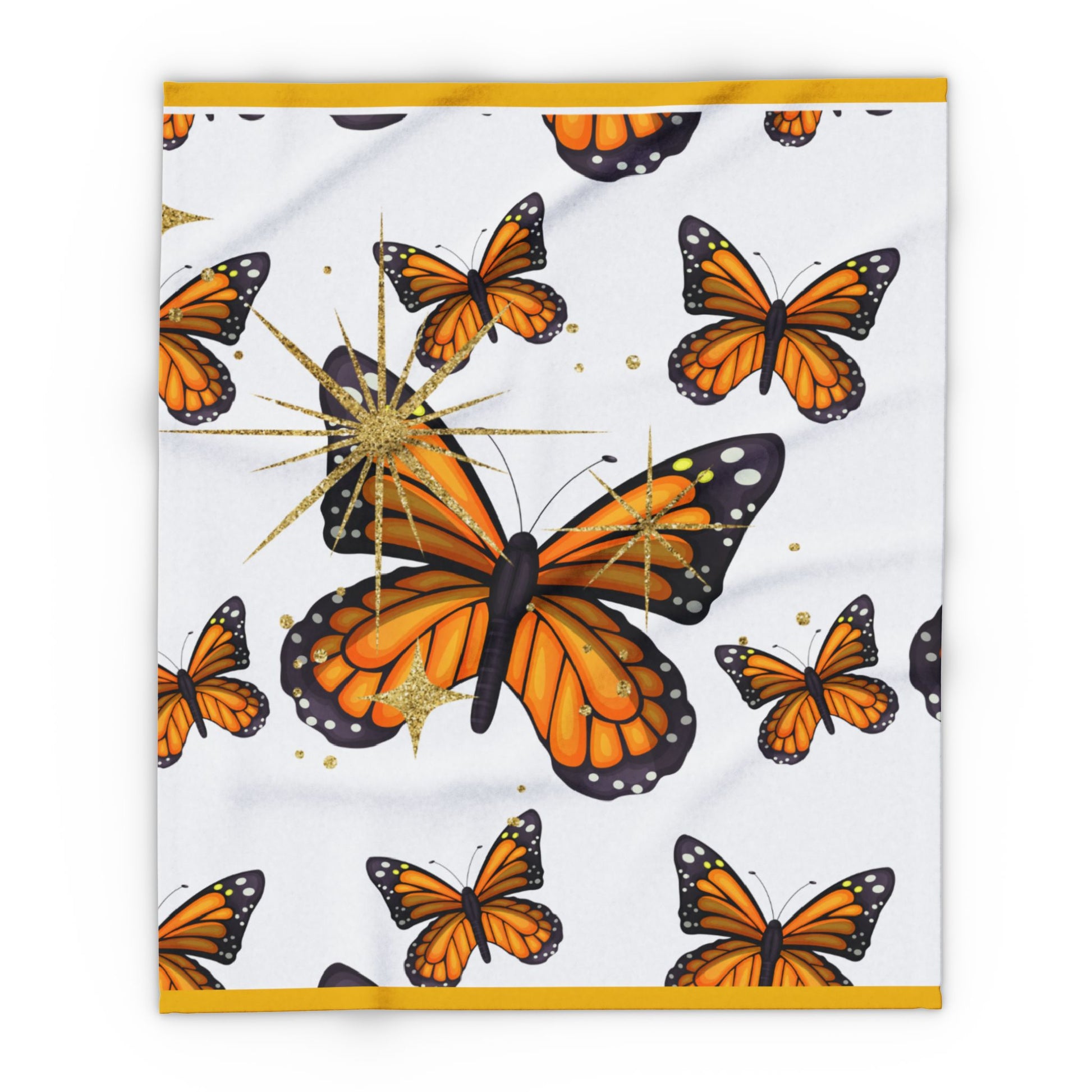 Butterfly Designed Arctic Fleece Blanket 🦋