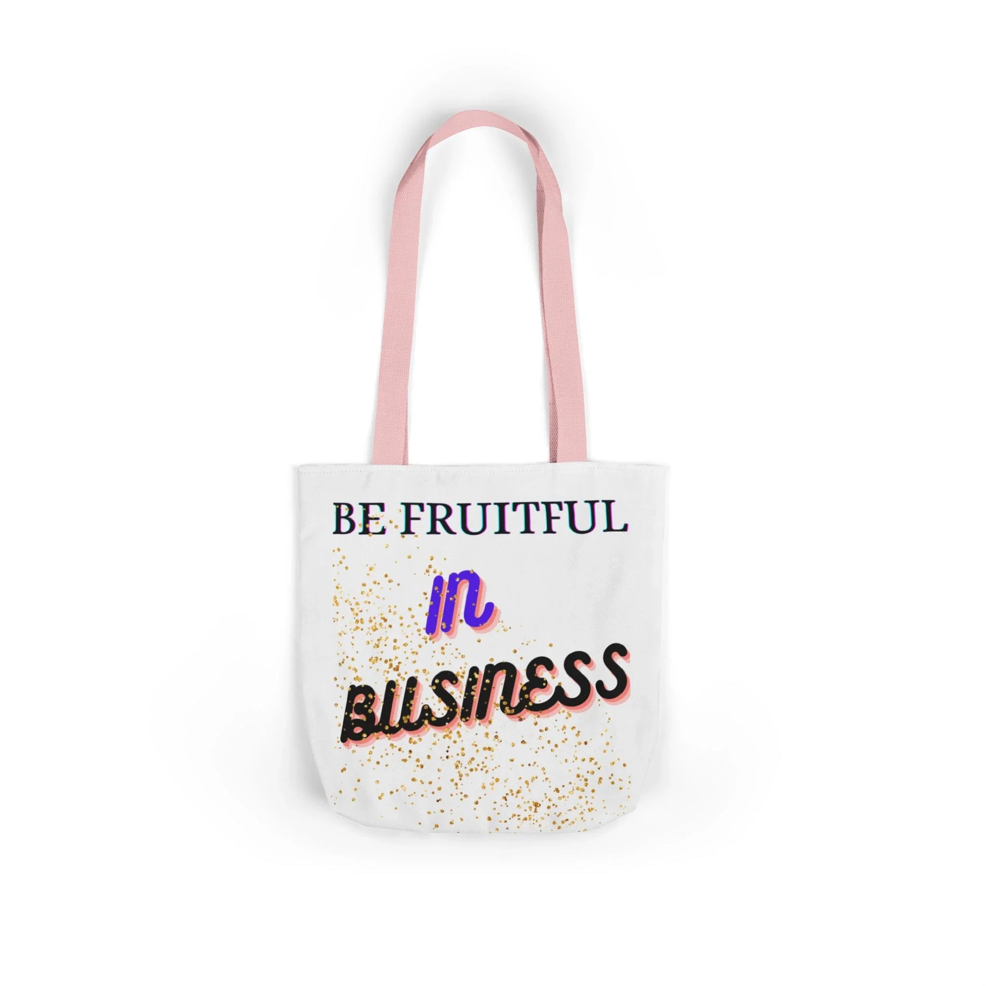 Canvas Tote Bag, 5-Color Straps: Designed For Businesses Baddies!