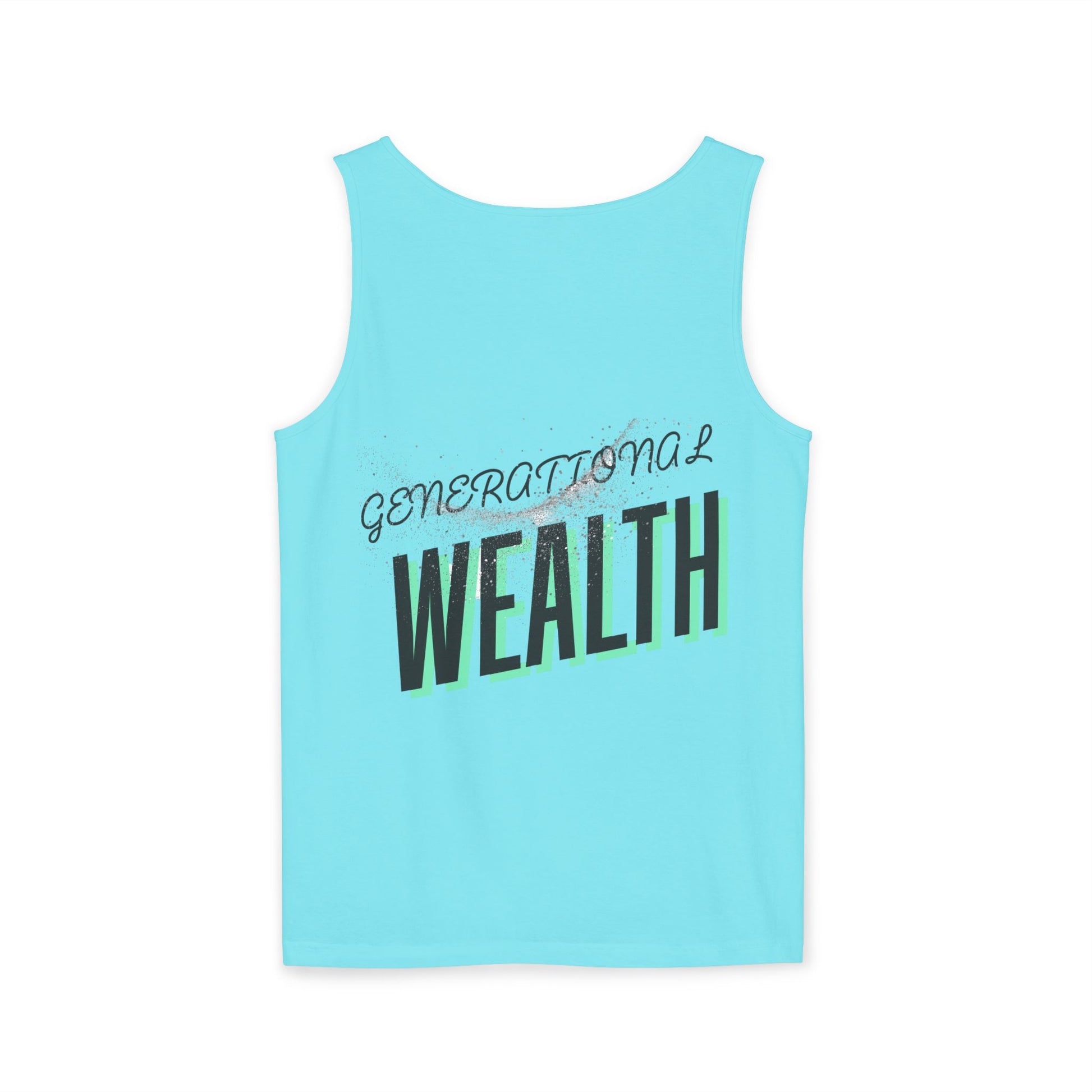 Create Generational Wealth with this Unisex Garment-Dyed Tank Top