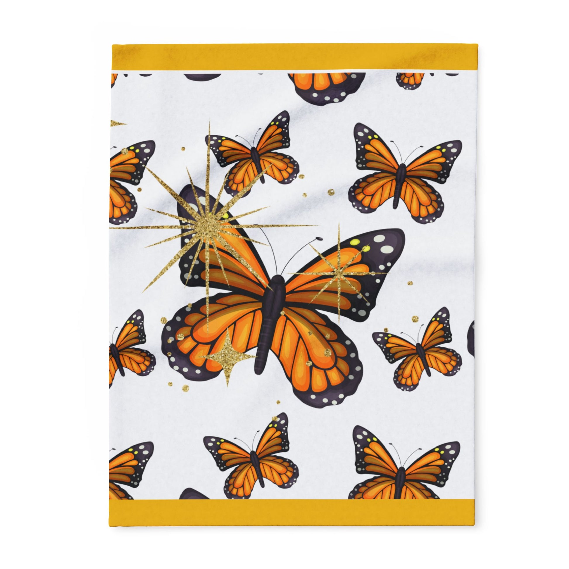 Butterfly Designed Arctic Fleece Blanket 🦋