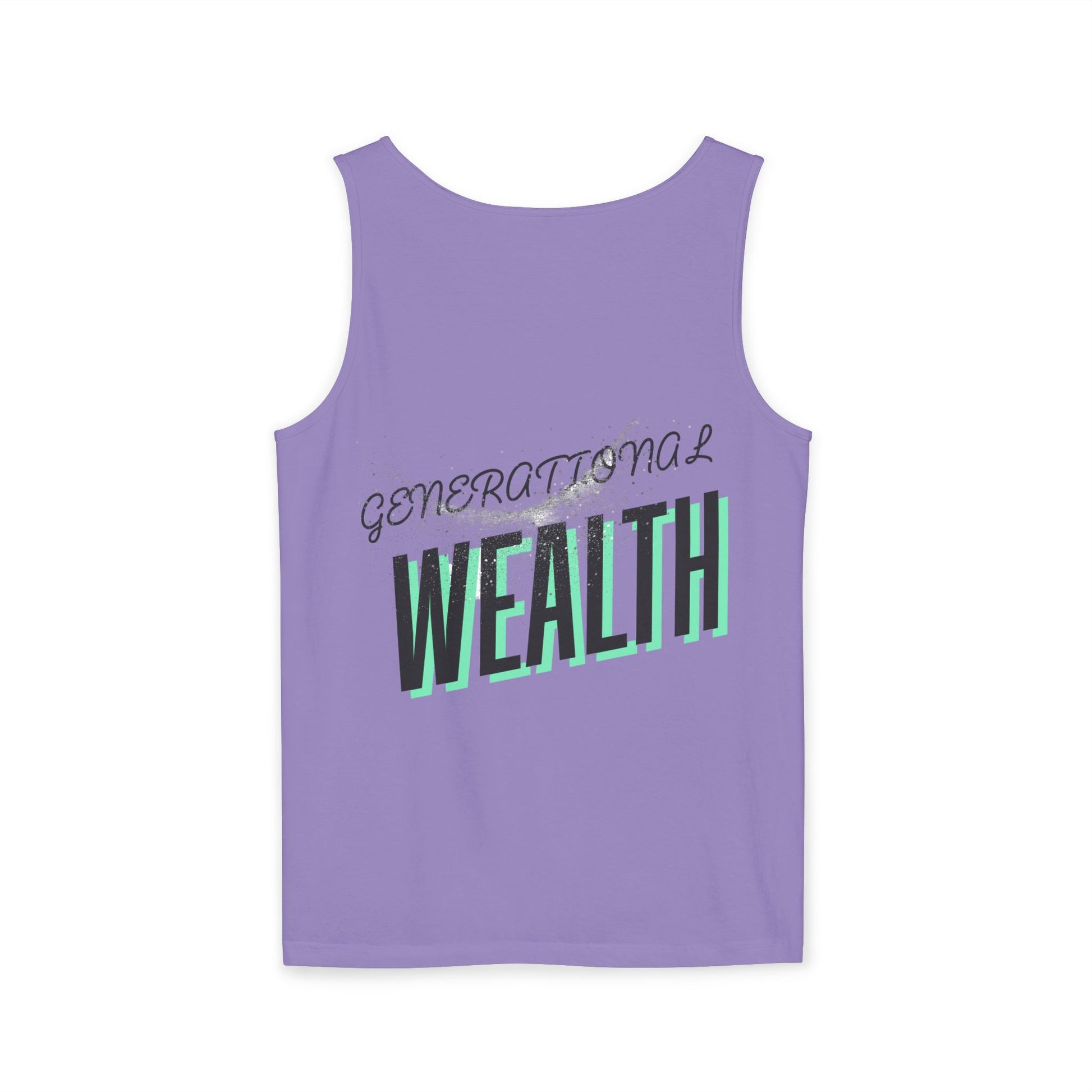 Create Generational Wealth with this Unisex Garment-Dyed Tank Top