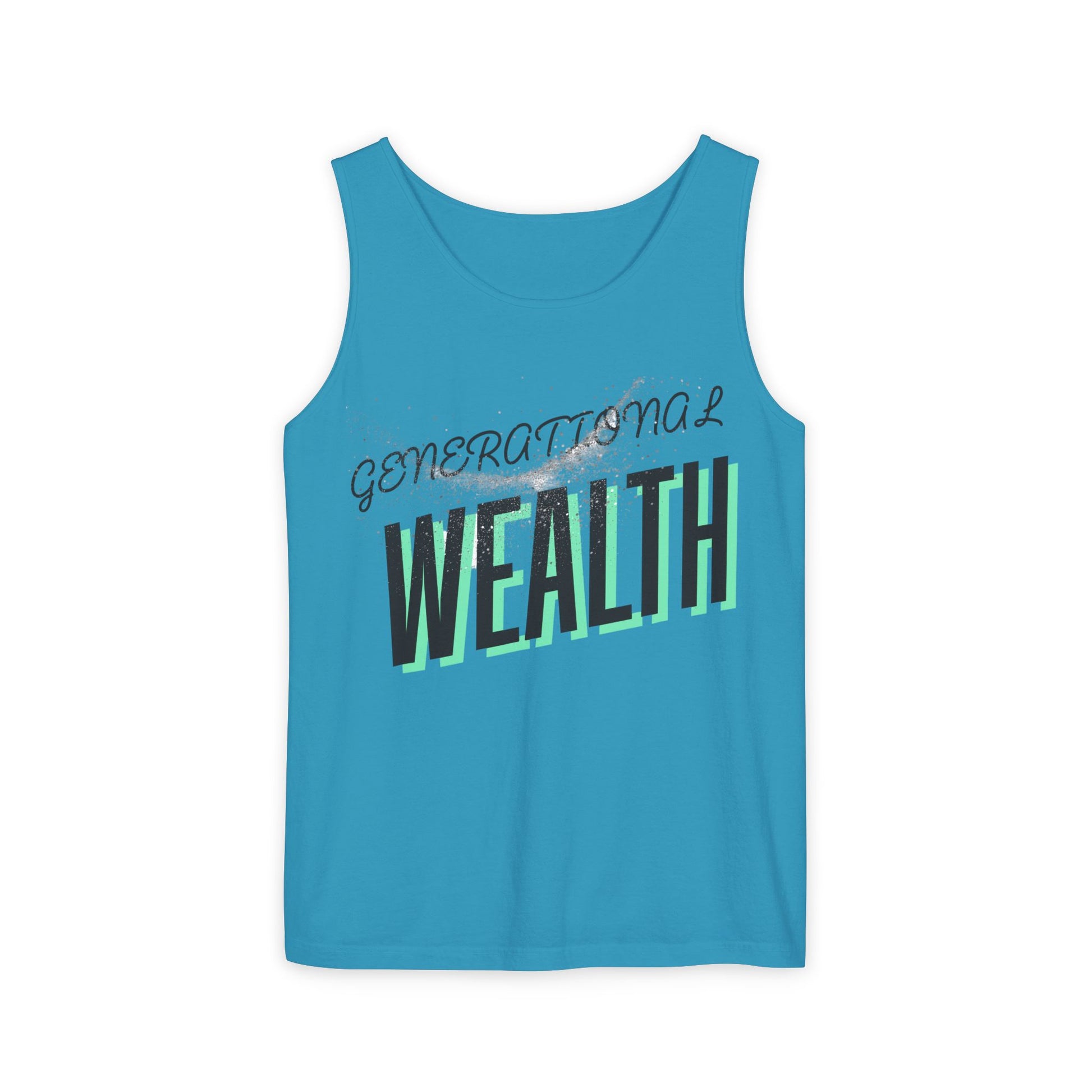 Create Generational Wealth with this Unisex Garment-Dyed Tank Top