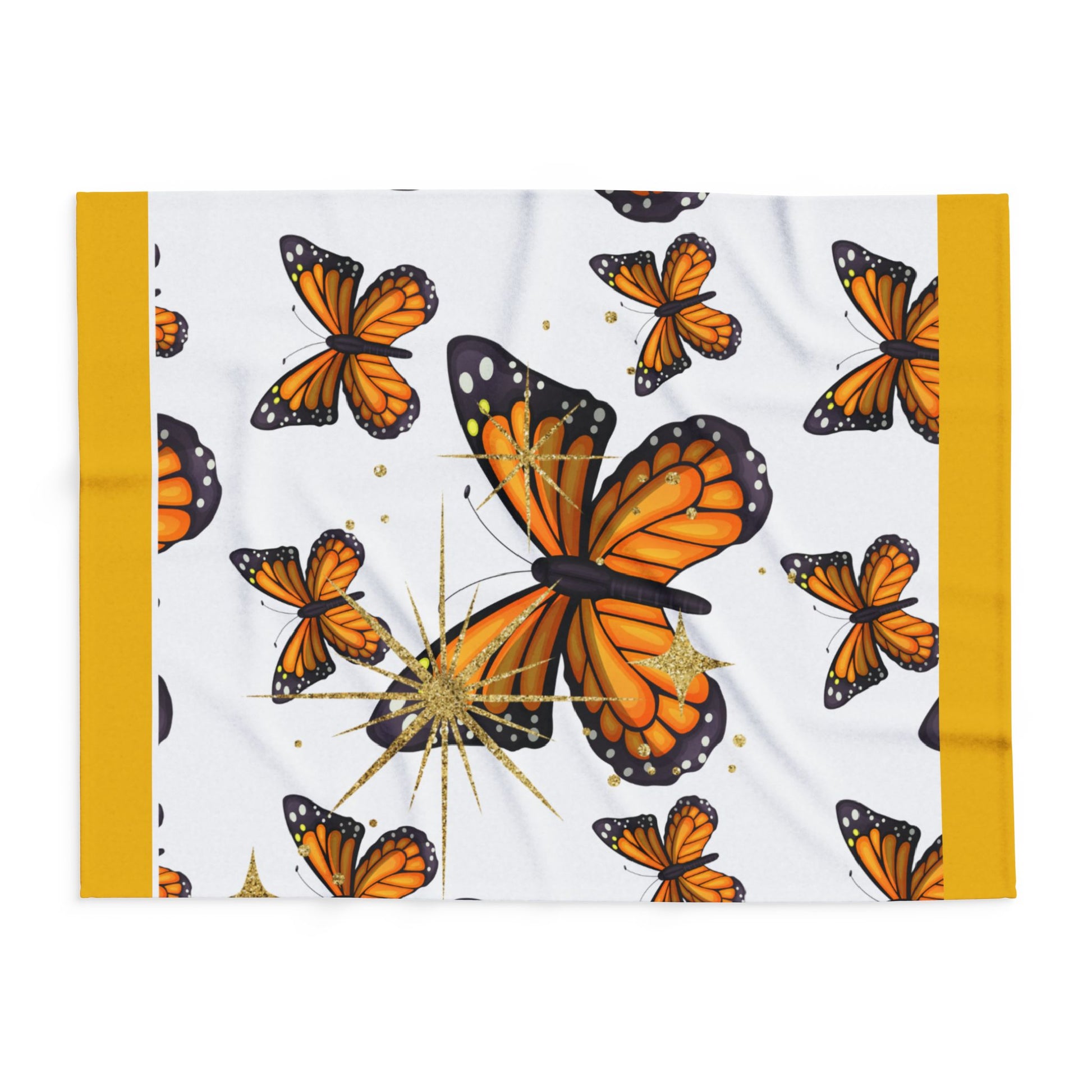 Butterfly Designed Arctic Fleece Blanket 🦋