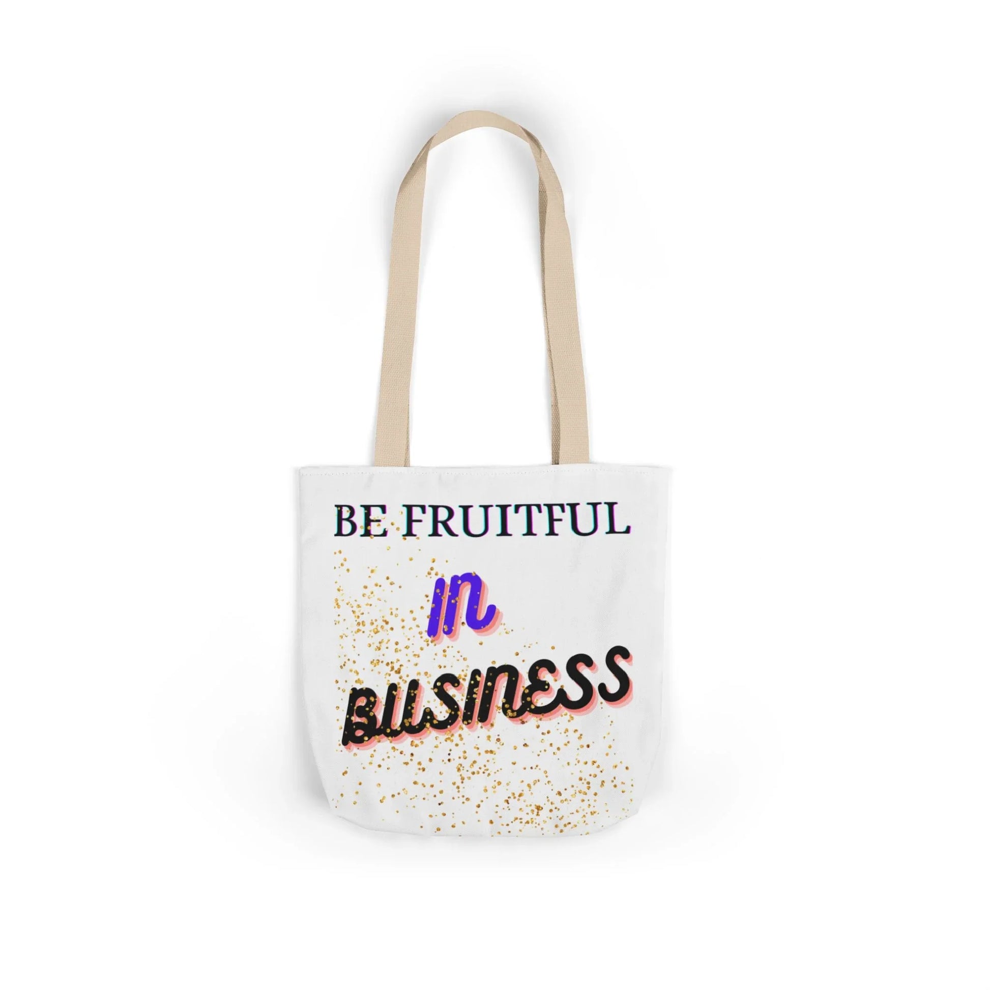 Canvas Tote Bag, 5-Color Straps: Designed For Businesses Baddies!