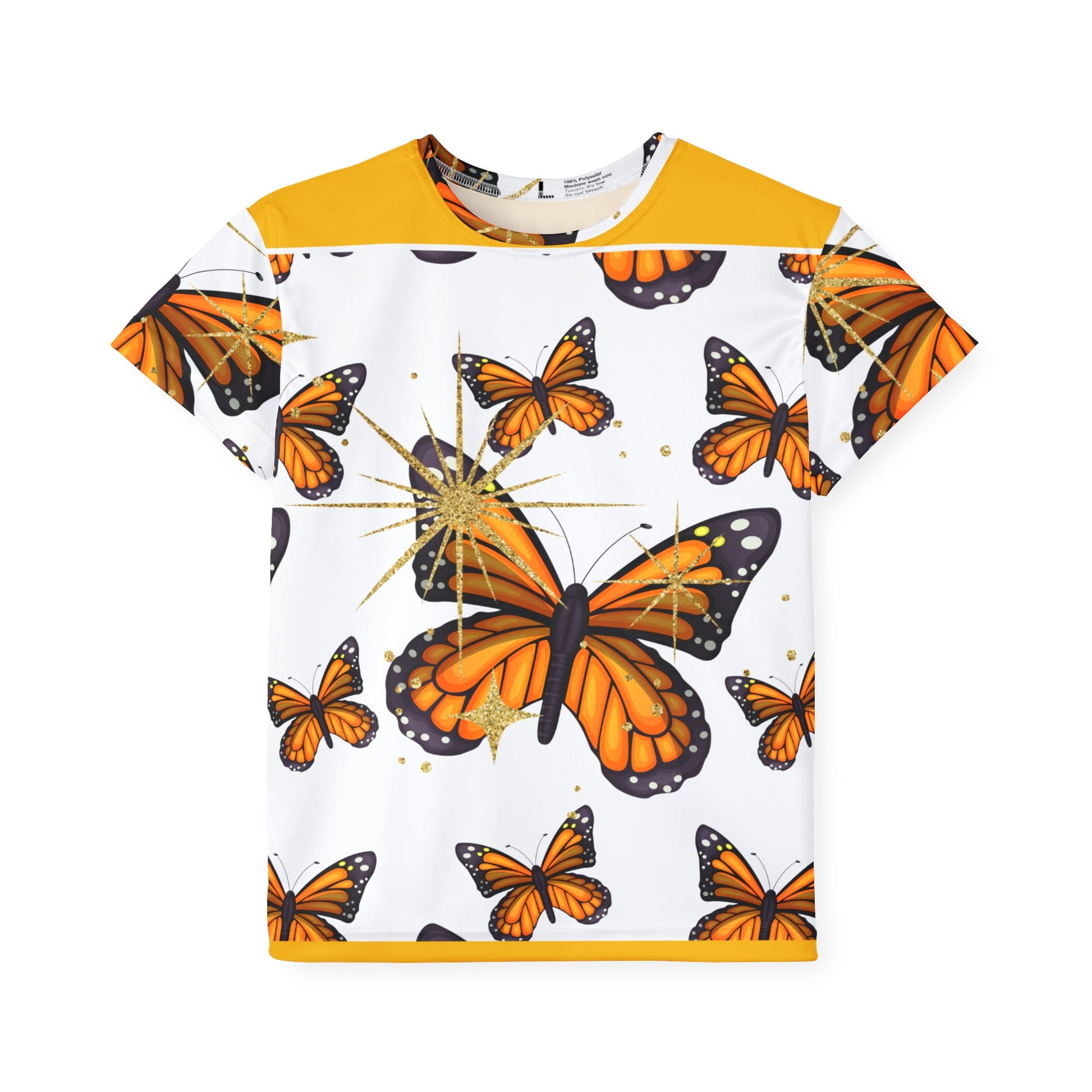Butterfly Design Kids Sports Jersey 🦋