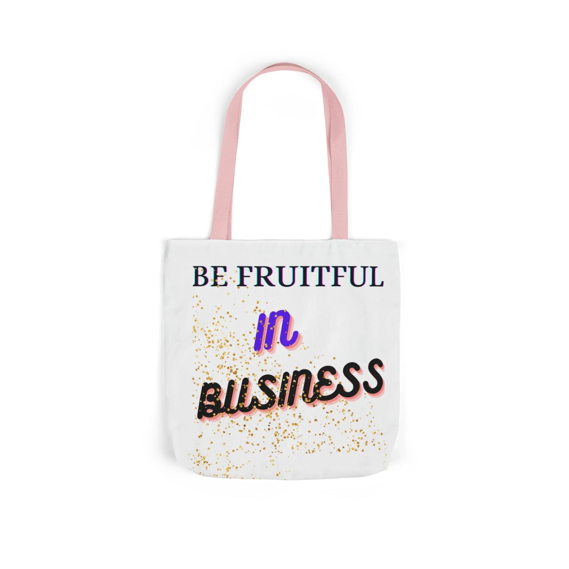 Canvas Tote Bag, 5-Color Straps: Designed For Businesses Baddies!