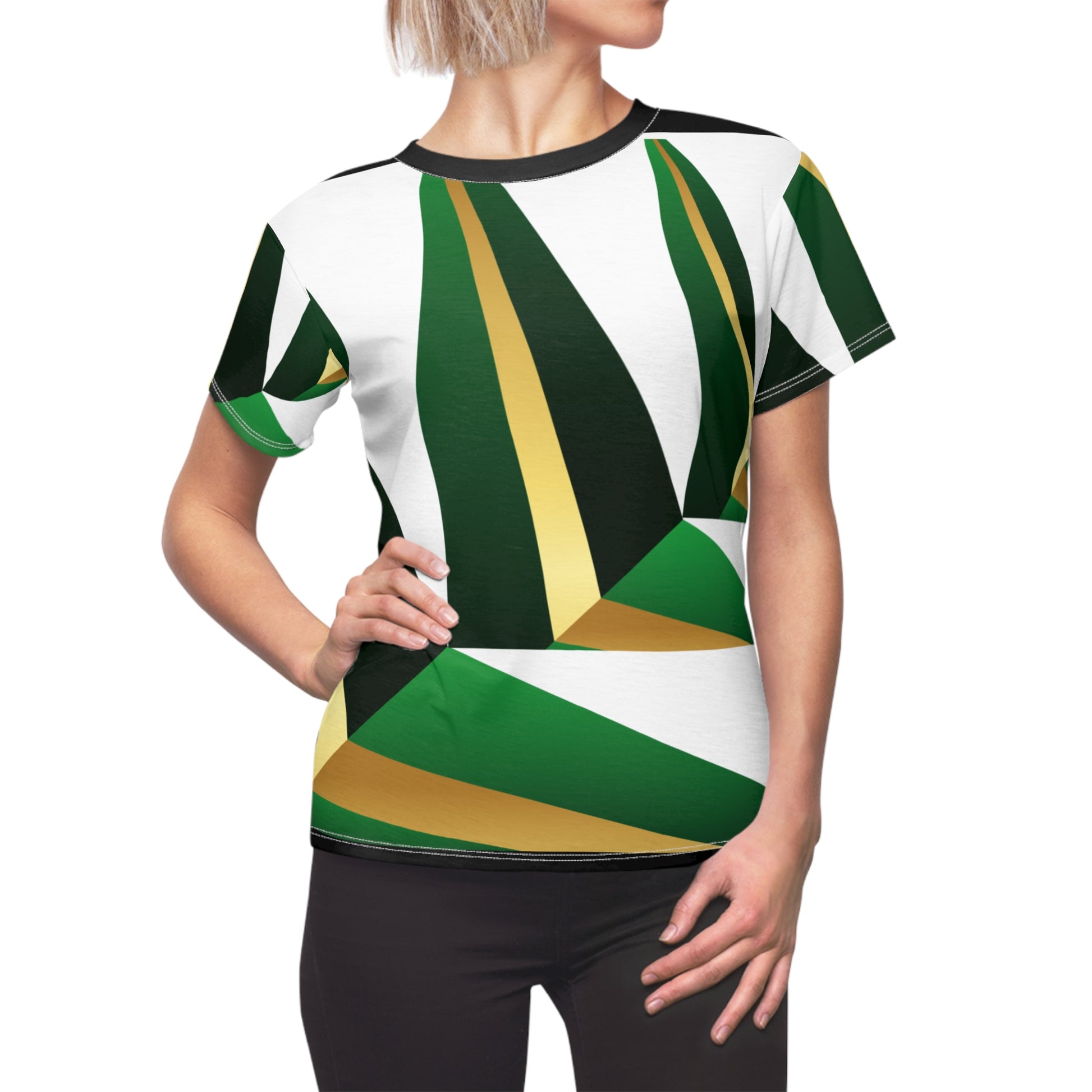 Celebrate Jamaica With Us; Women's Cut & Sew Tee Shirt 😊