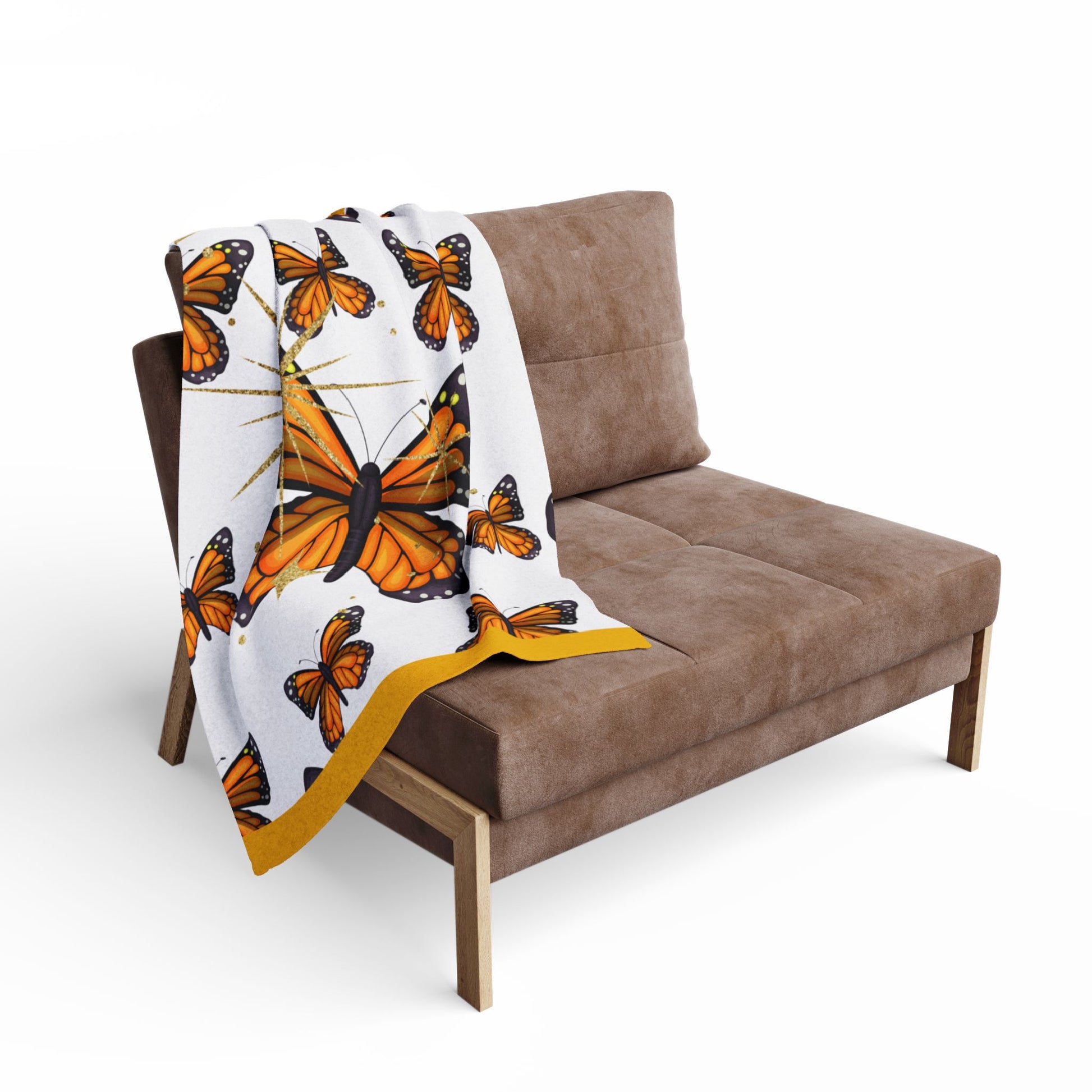 Butterfly Designed Arctic Fleece Blanket 🦋