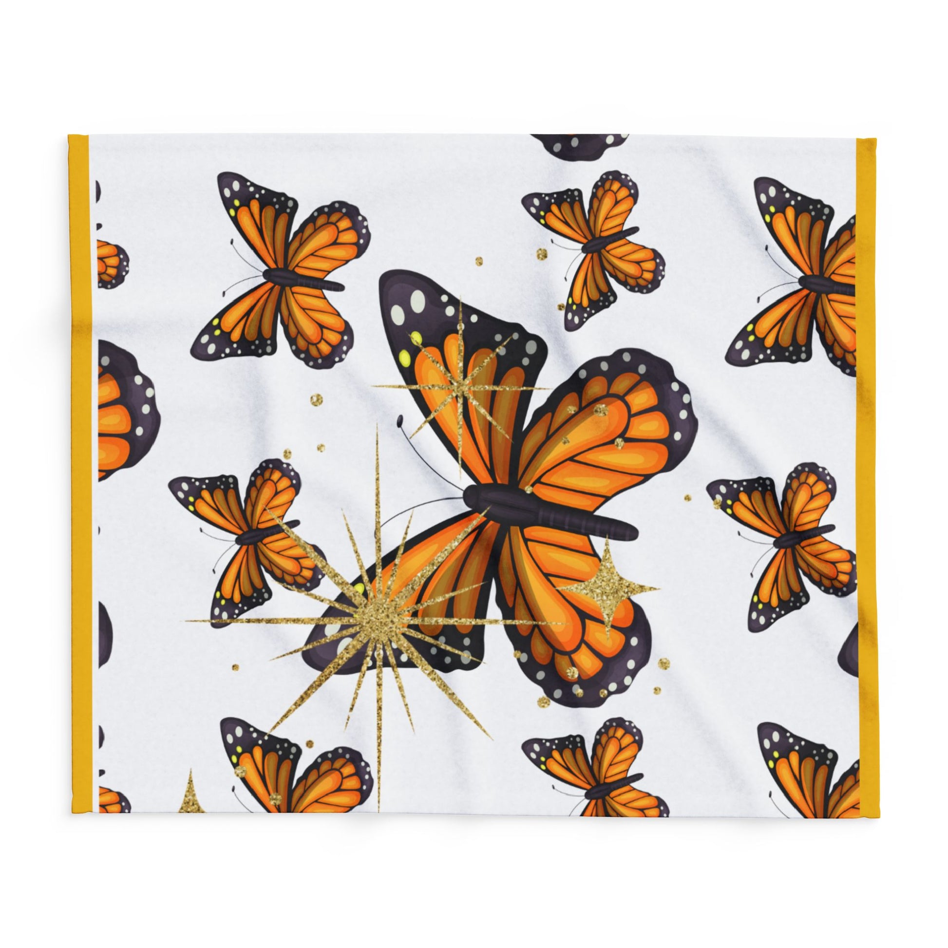 Butterfly Designed Arctic Fleece Blanket 🦋