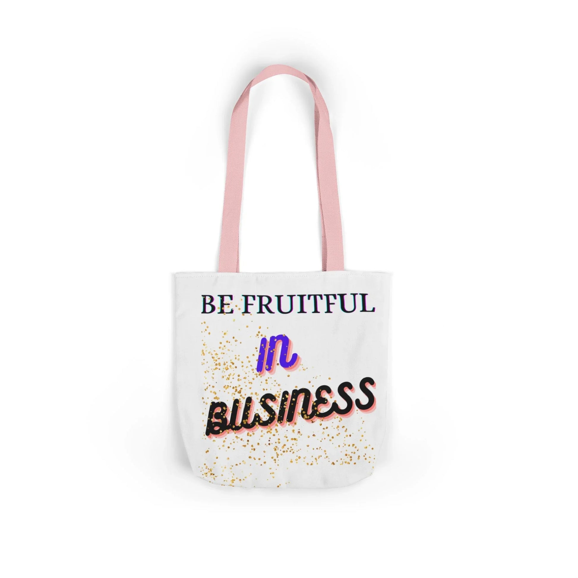 Canvas Tote Bag, 5-Color Straps: Designed For Businesses Baddies!
