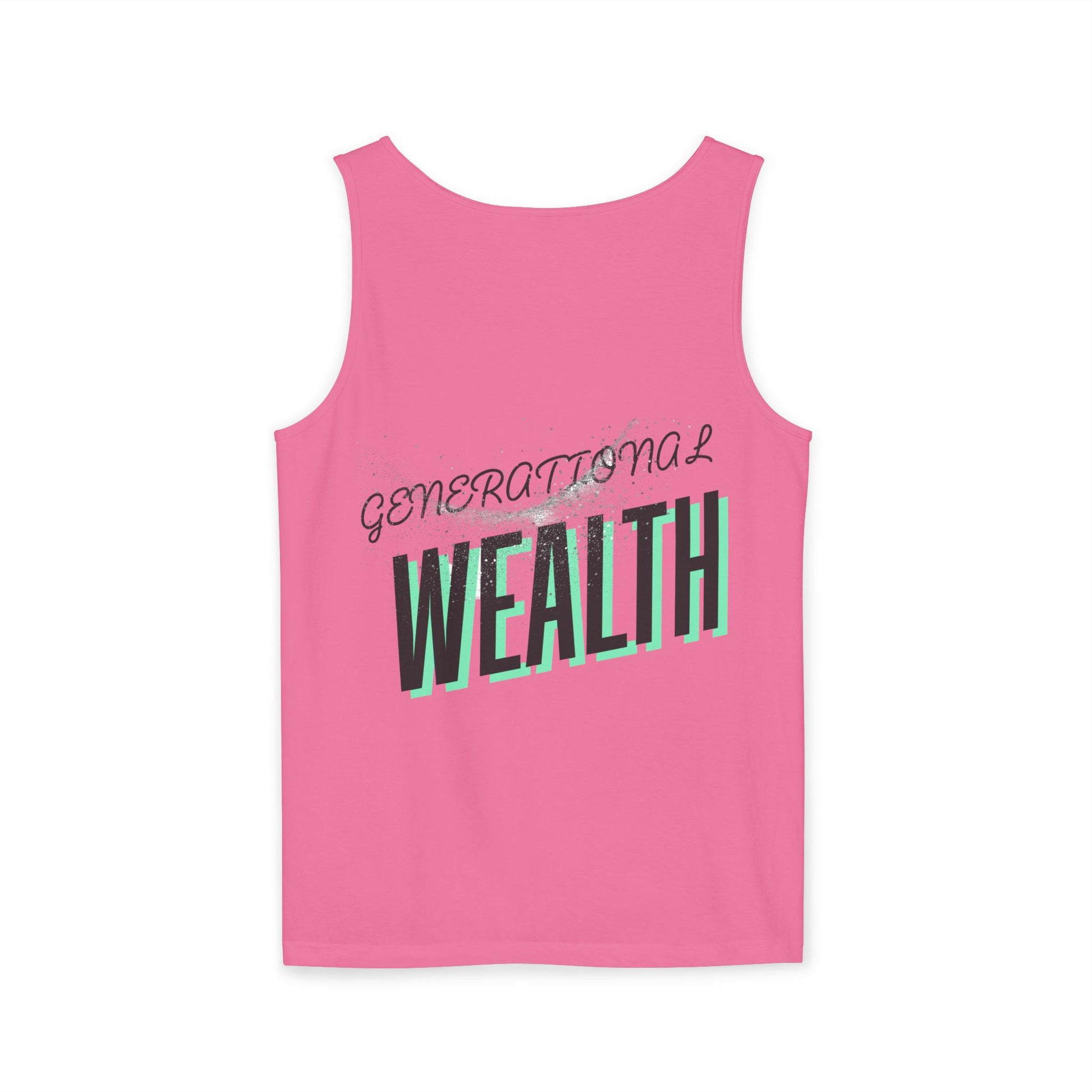 Create Generational Wealth with this Unisex Garment-Dyed Tank Top