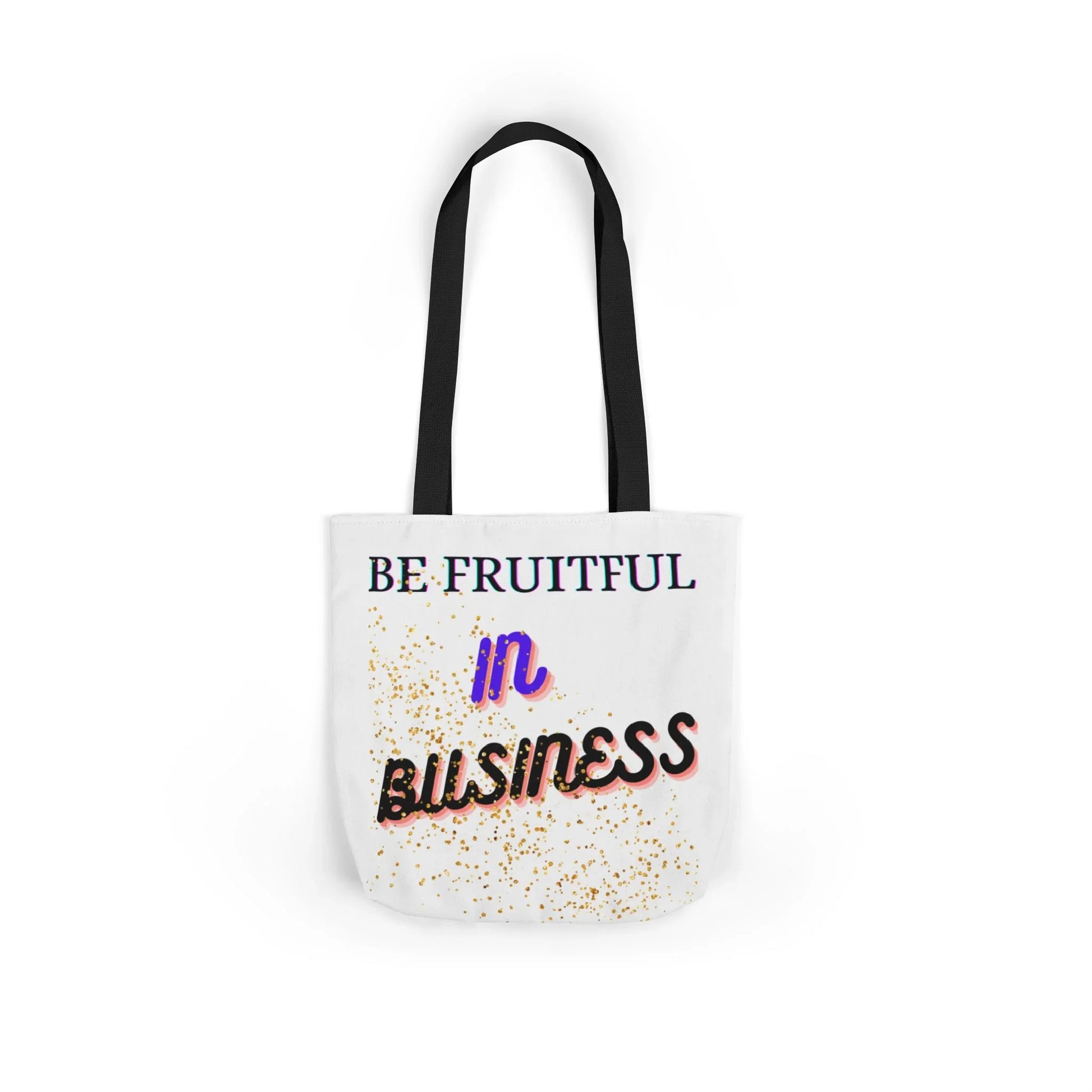 Canvas Tote Bag, 5-Color Straps: Designed For Businesses Baddies!