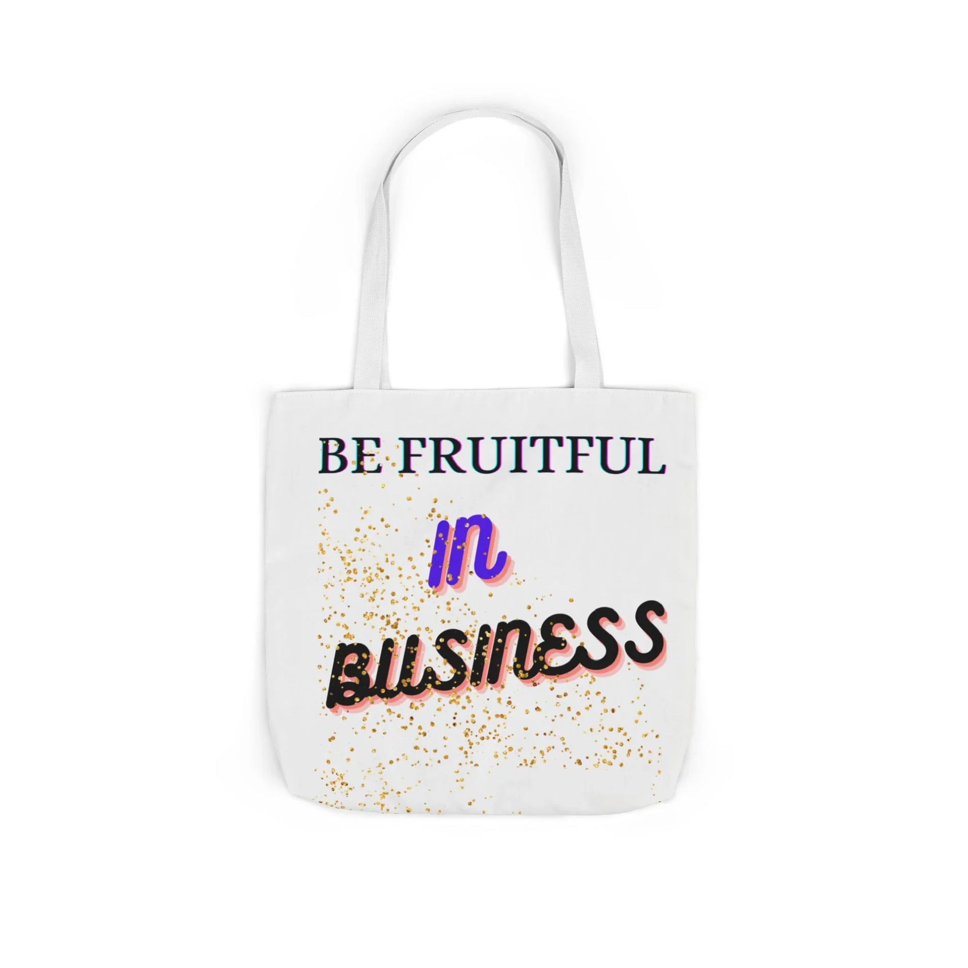 Canvas Tote Bag, 5-Color Straps: Designed For Businesses Baddies!