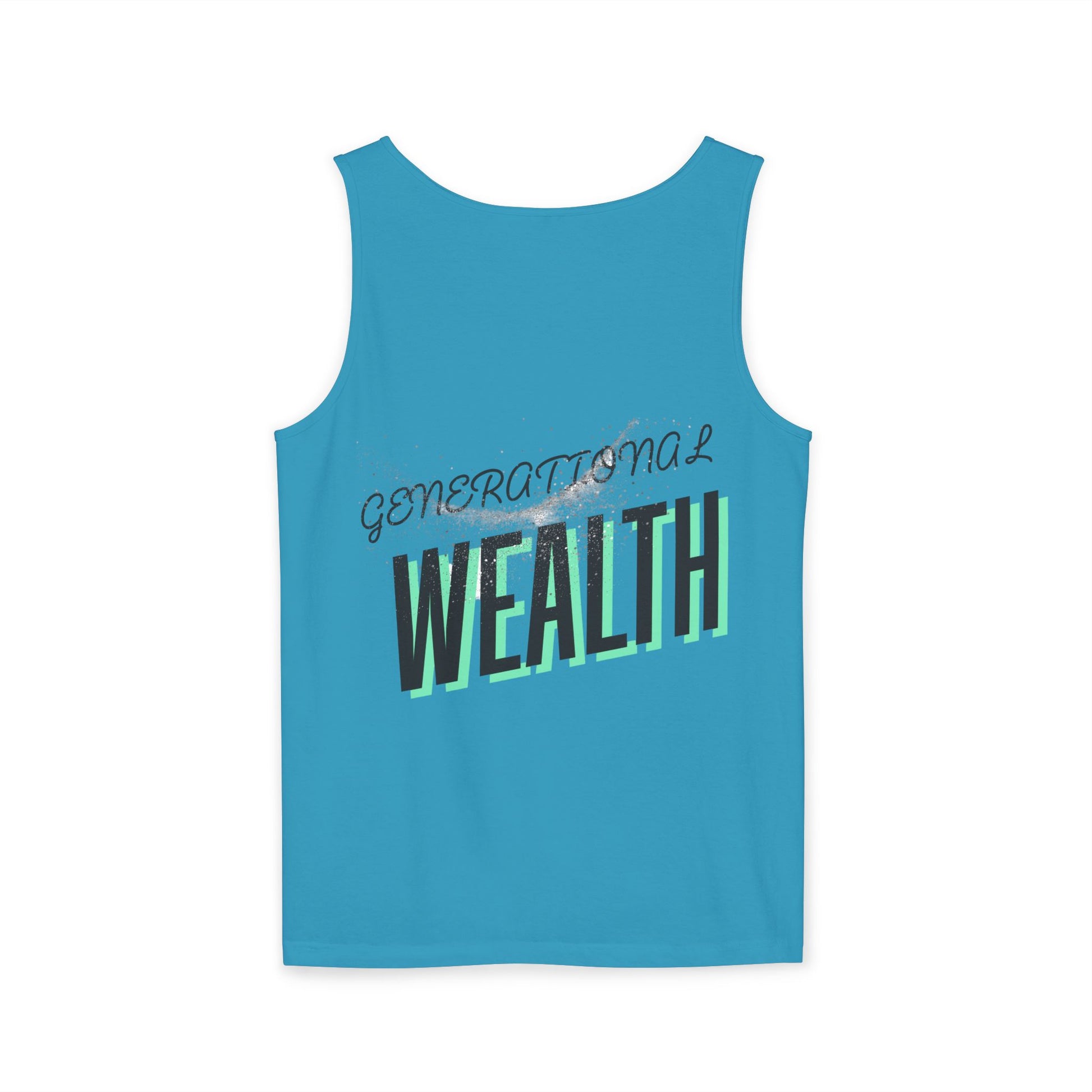 Create Generational Wealth with this Unisex Garment-Dyed Tank Top